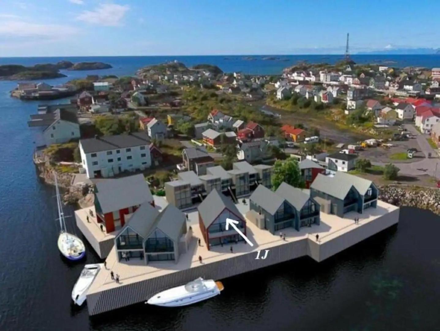 Rorbuleilighet 1J Henningsvaer Bagian luar foto